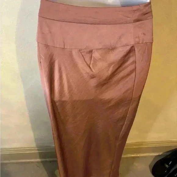 Free People Normani Bias Skirt Dawn‎ Mauve Size 0 - Picture 5 of 7